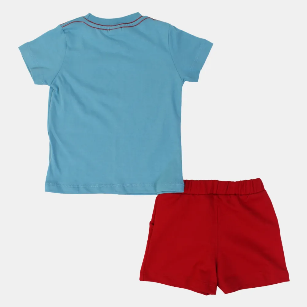 Baby Boys Baumwoll-Schlafanzug-Set – Mickey Mouse Druck