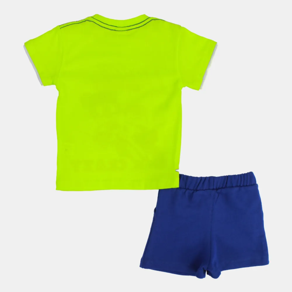 Baby Boys Baumwoll-Pyjama-Set – Reitendes Mickey Mouse Design
