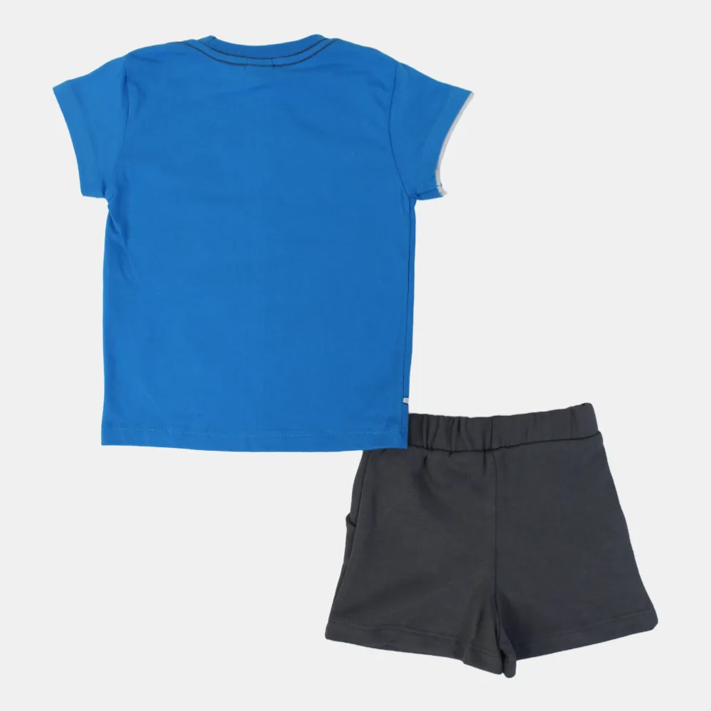 Baby Boys Baumwoll-Pyjama-Set – Reitendes Mickey Mouse Design
