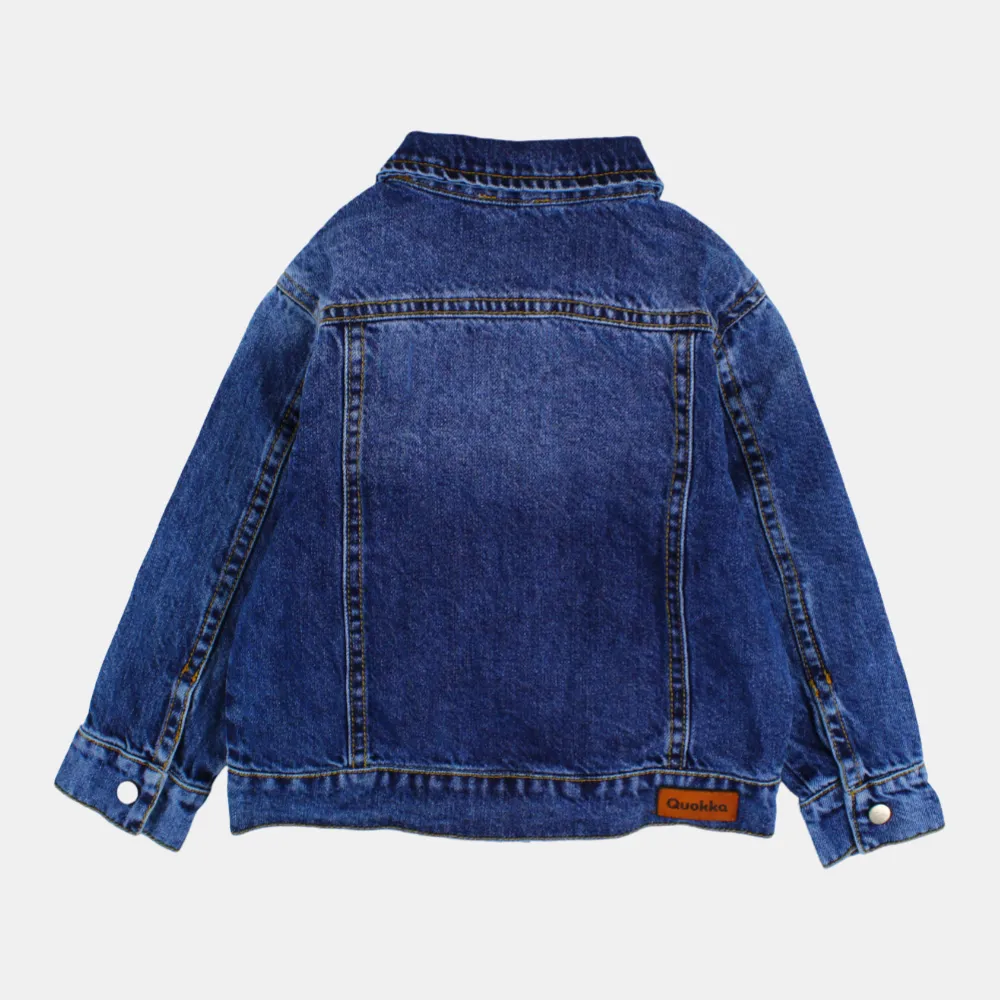 Langärmelige Denimjacke für Jungen