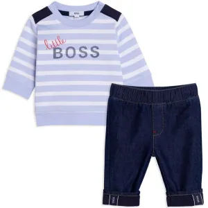 Gestreiftes Oberteil & Hose Set für Babyjungen