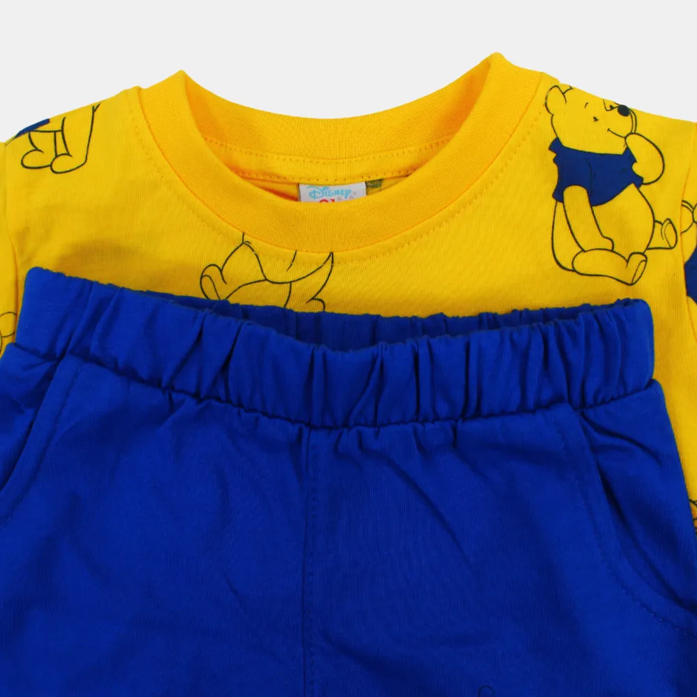 Baby Boys Winnie The Pooh Kurzarm-Baumwoll-Pyjama-Set