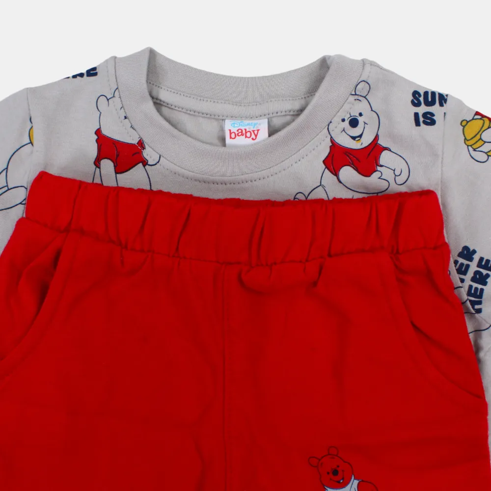 Baby Boys Winnie The Pooh Kurzarm-Baumwoll-Pyjama-Set