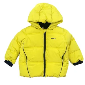 Gelbe Steppjacke für Babyjungen