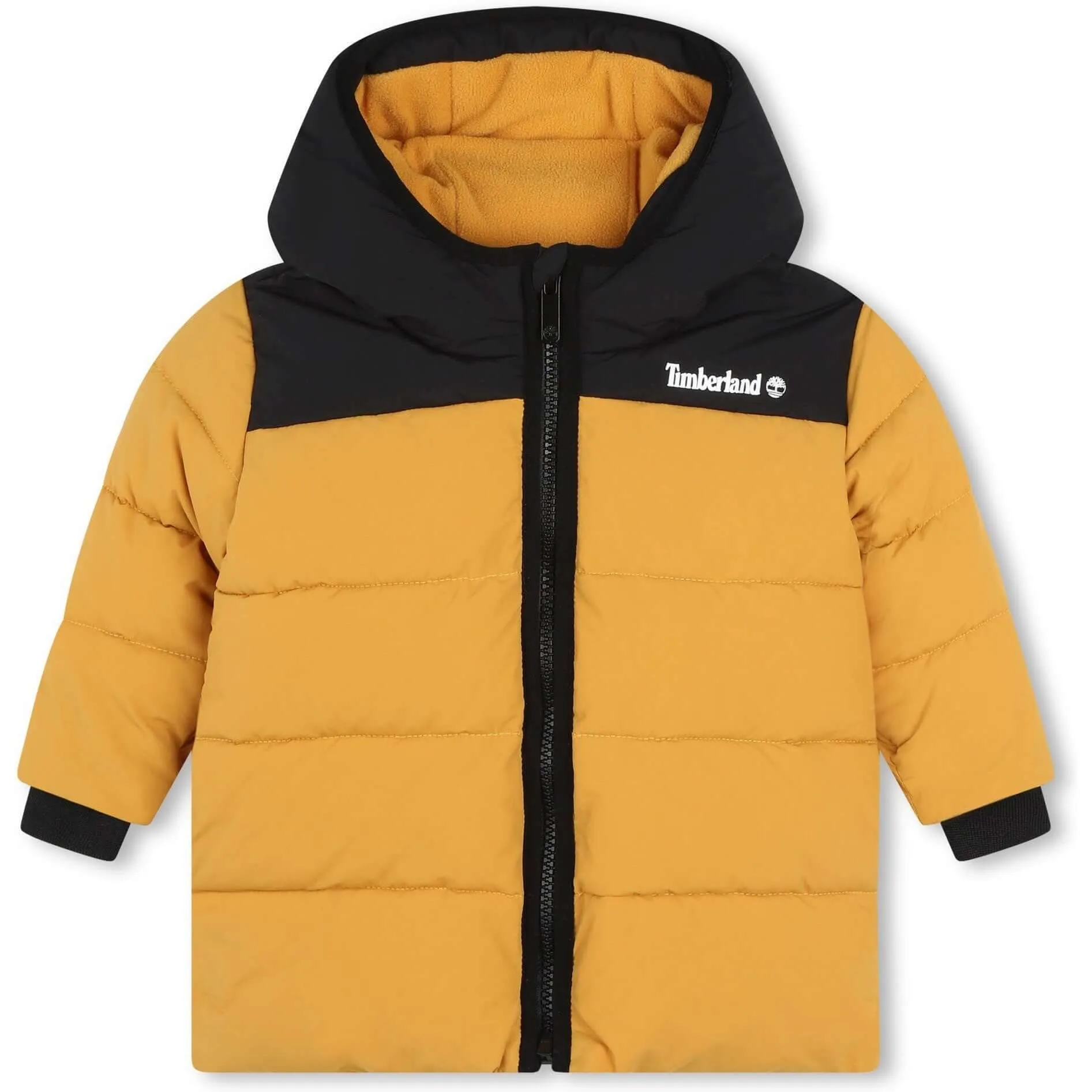 Gelbe Steppjacke für Babyjungen