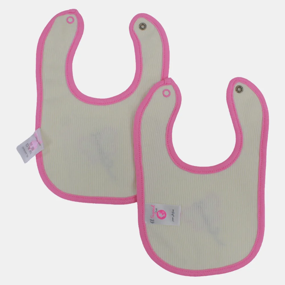 Baumwoll-Lätzchen für Mädchen – 2er-Pack