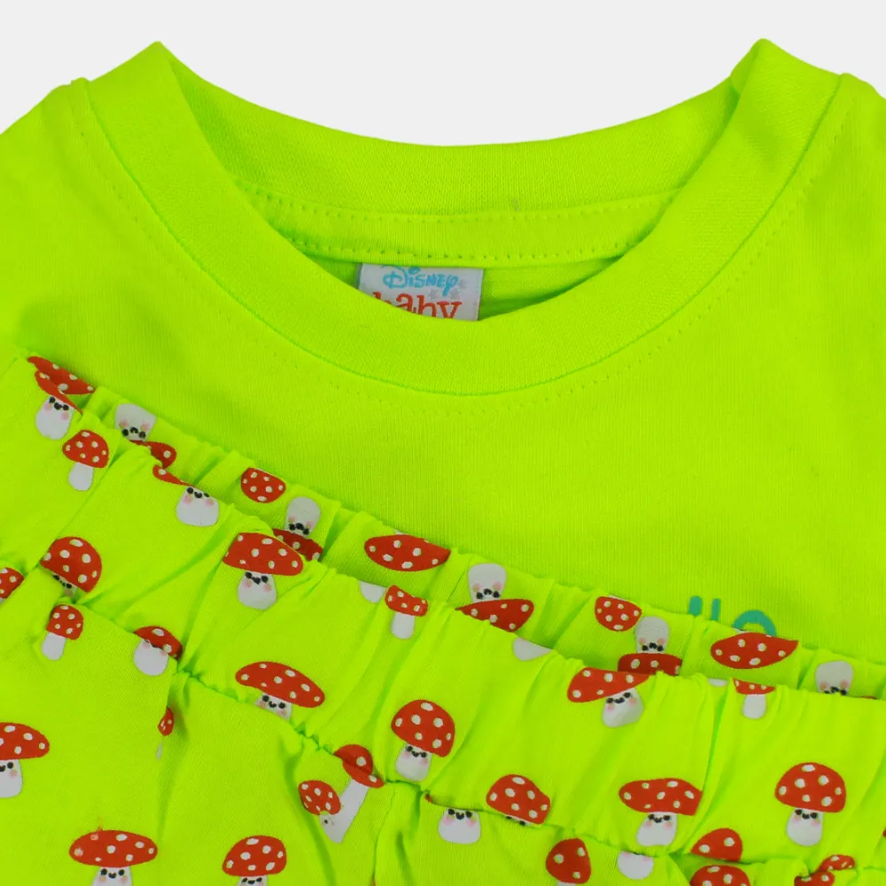 Babygirls Baumwoll-Pyjama-Set - Winnie The Pooh Design
