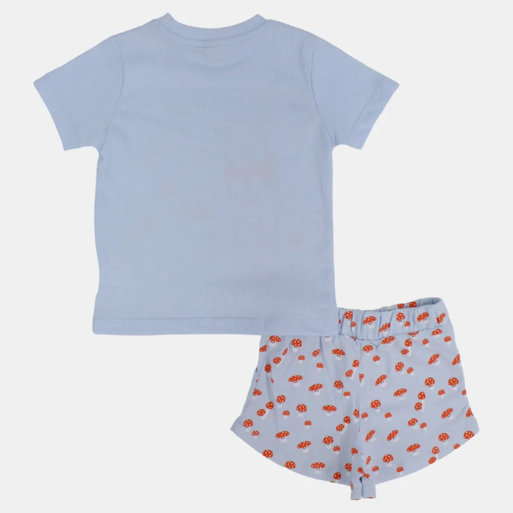 Babygirls Baumwoll-Pyjama-Set - Winnie The Pooh Design
