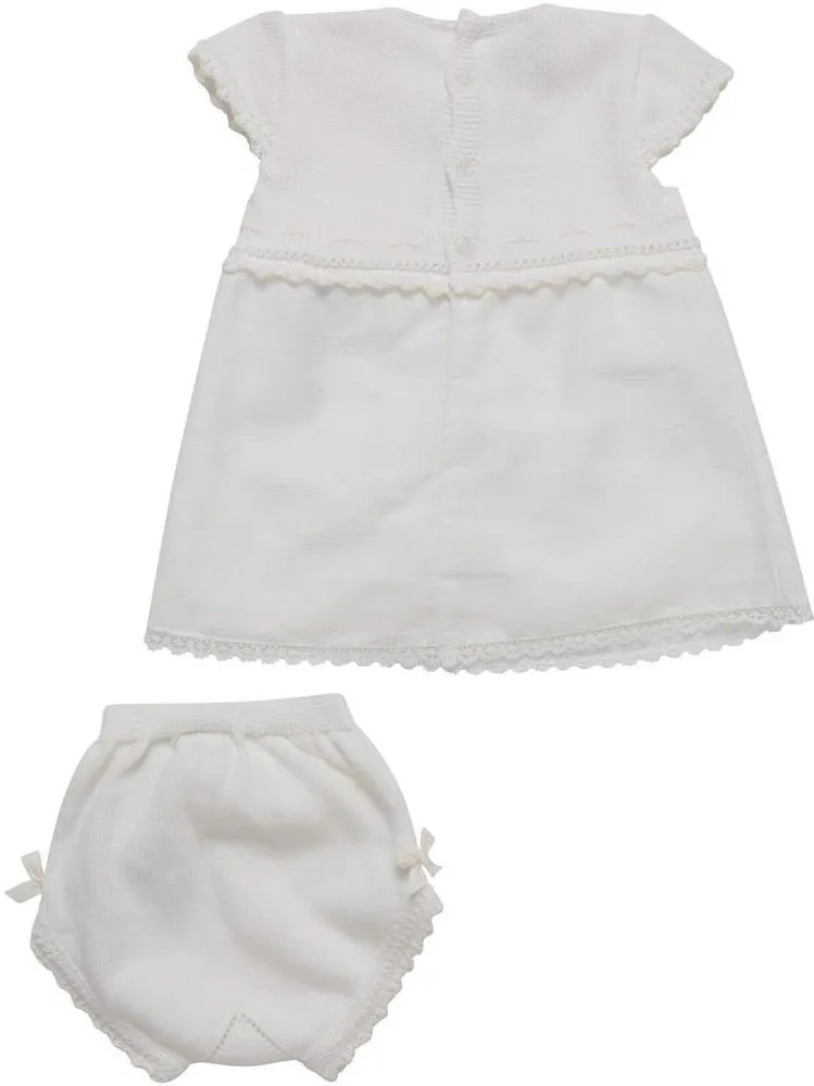Elfenbein Zweiteiler für Babygirls