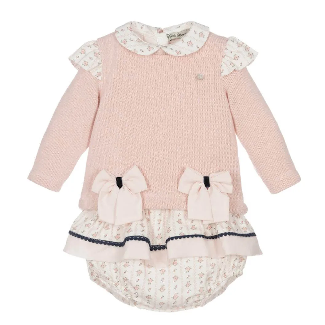Rosa 3-teiliges Set für Babygirls