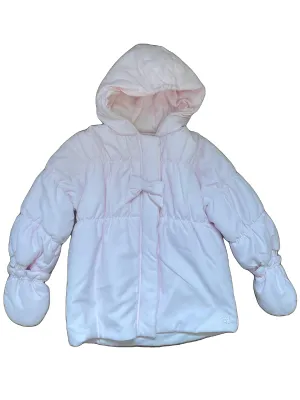 Rosa Dahlien Jacke für Baby Mädchen