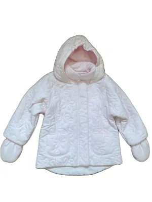 Rosa Gänseblümchen Jacke für Baby Mädchen