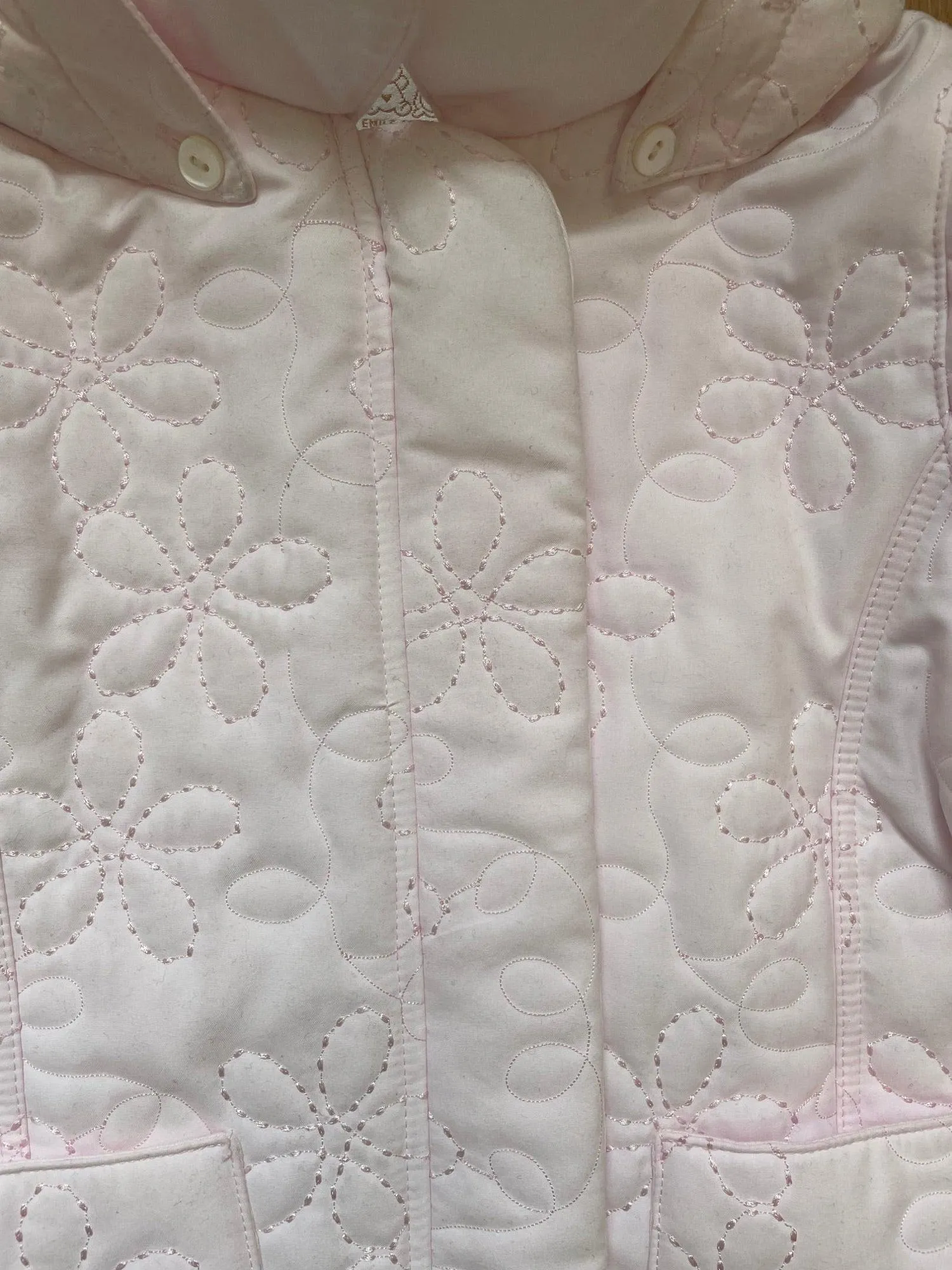 Rosa Gänseblümchen Jacke für Baby Mädchen
