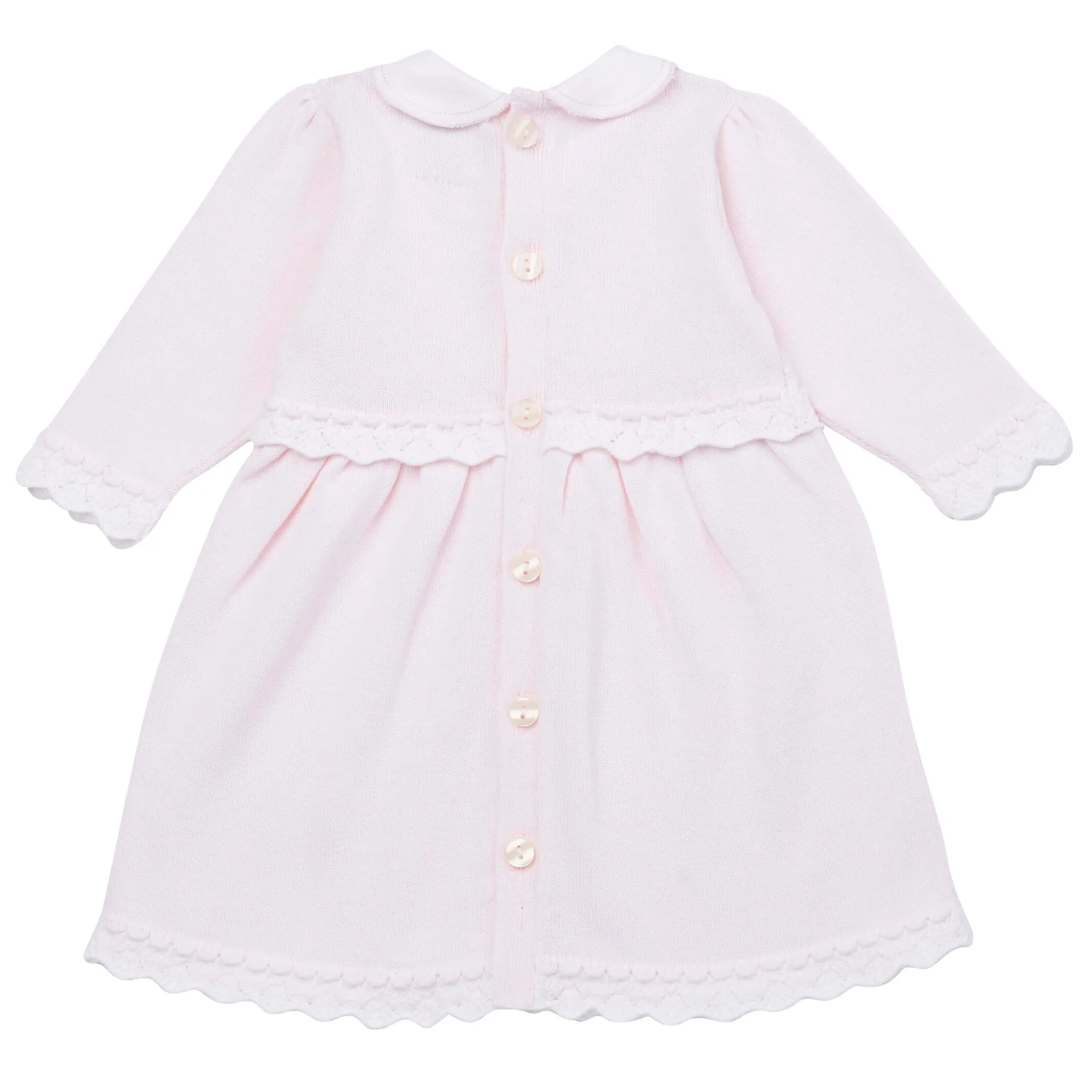 Rosa Kleid & Strumpfhose für Baby-Mädchen