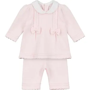 Rosa Strick-Set Emilia für Baby-Mädchen