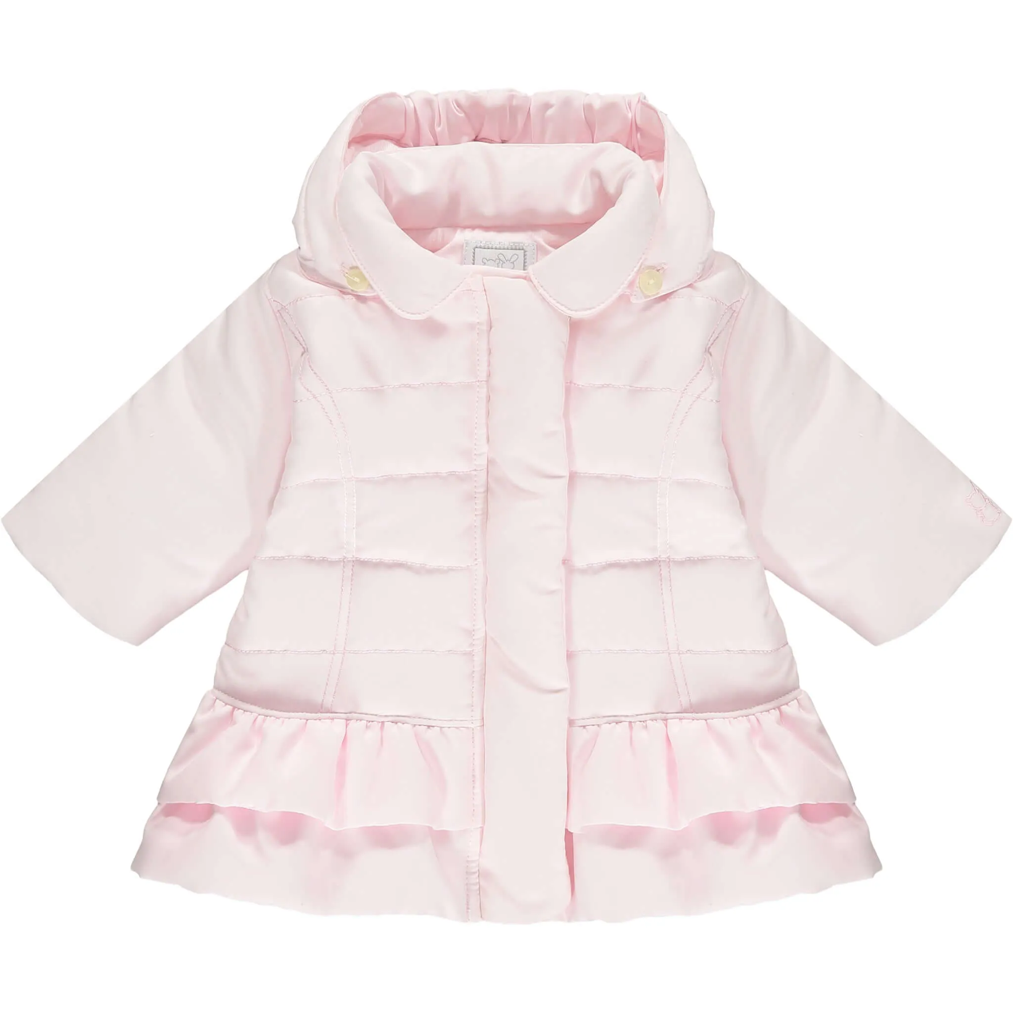 Rosa Rüschenjacke für Babygirls