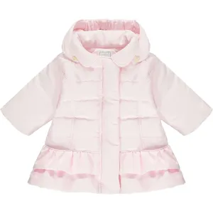 Rosa Rüschenjacke für Babygirls