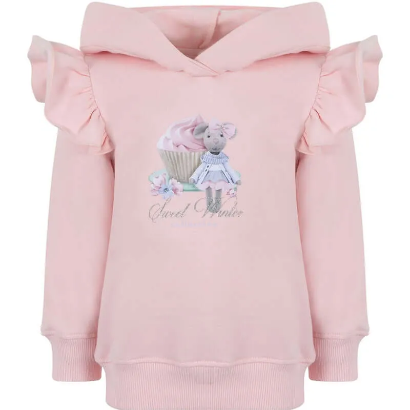 Rosa Mäuse-Leggings-Set für Baby-Mädchen