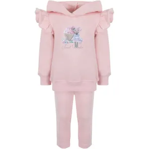 Rosa Mäuse-Leggings-Set für Baby-Mädchen