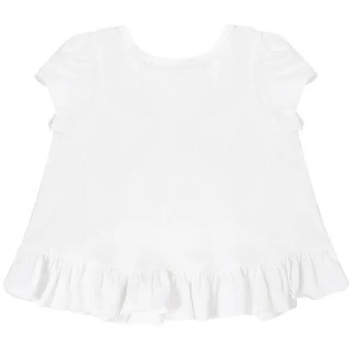 Baby-Mädchen T-Shirt & Bloomers Set