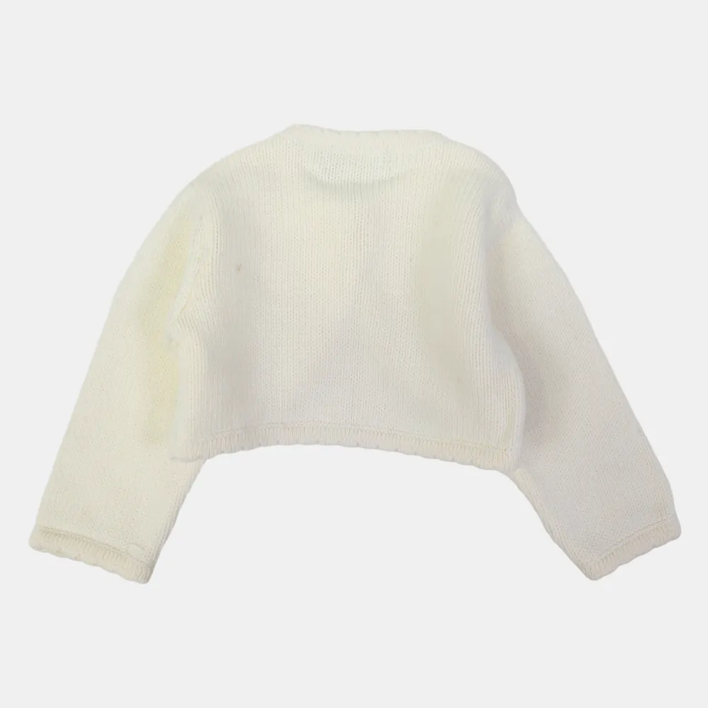 Woll-Cropjacke für Babygirls