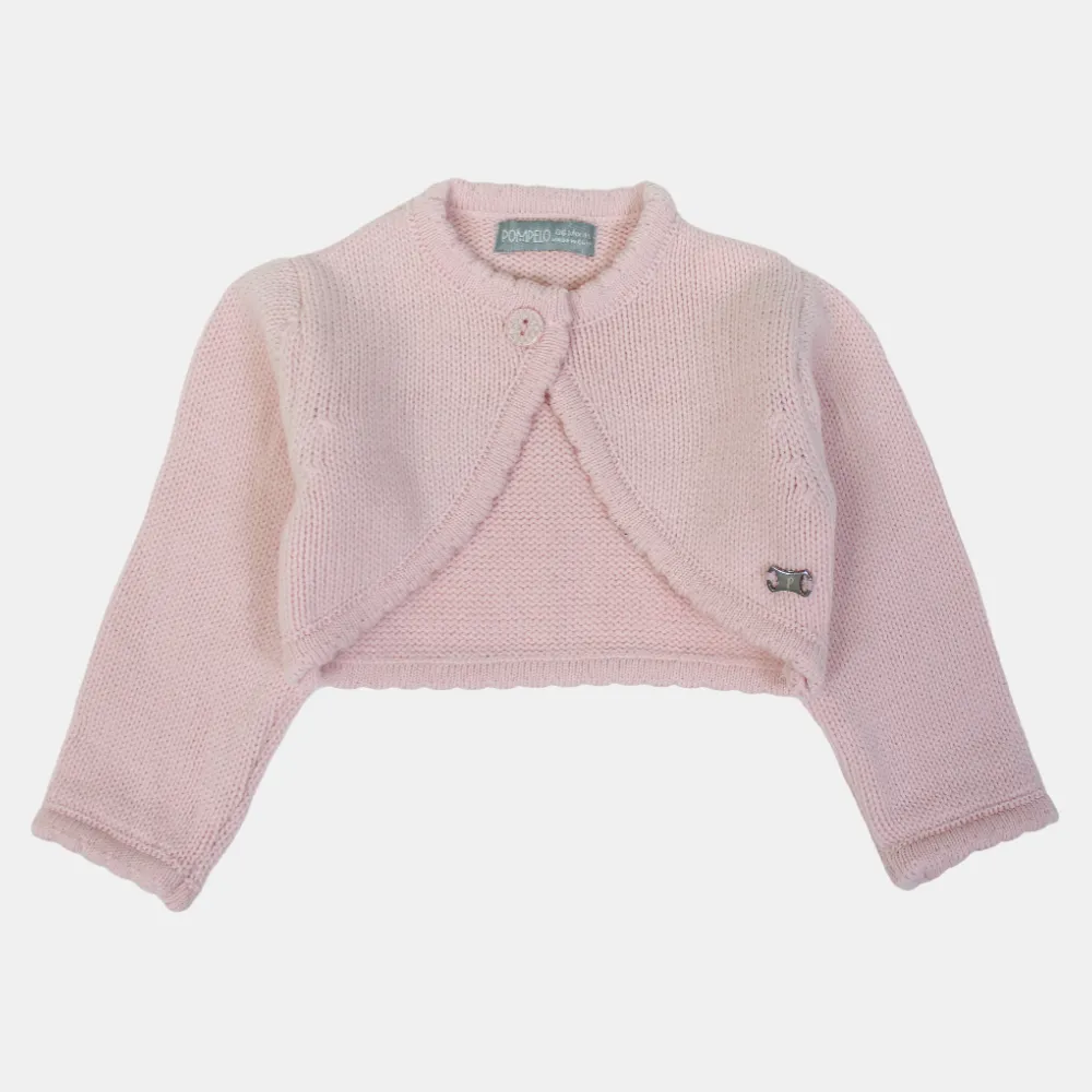 Woll-Cropjacke für Babygirls