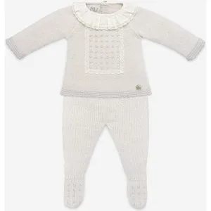Baby Hellgrauer 'Perseo' Strick-Set