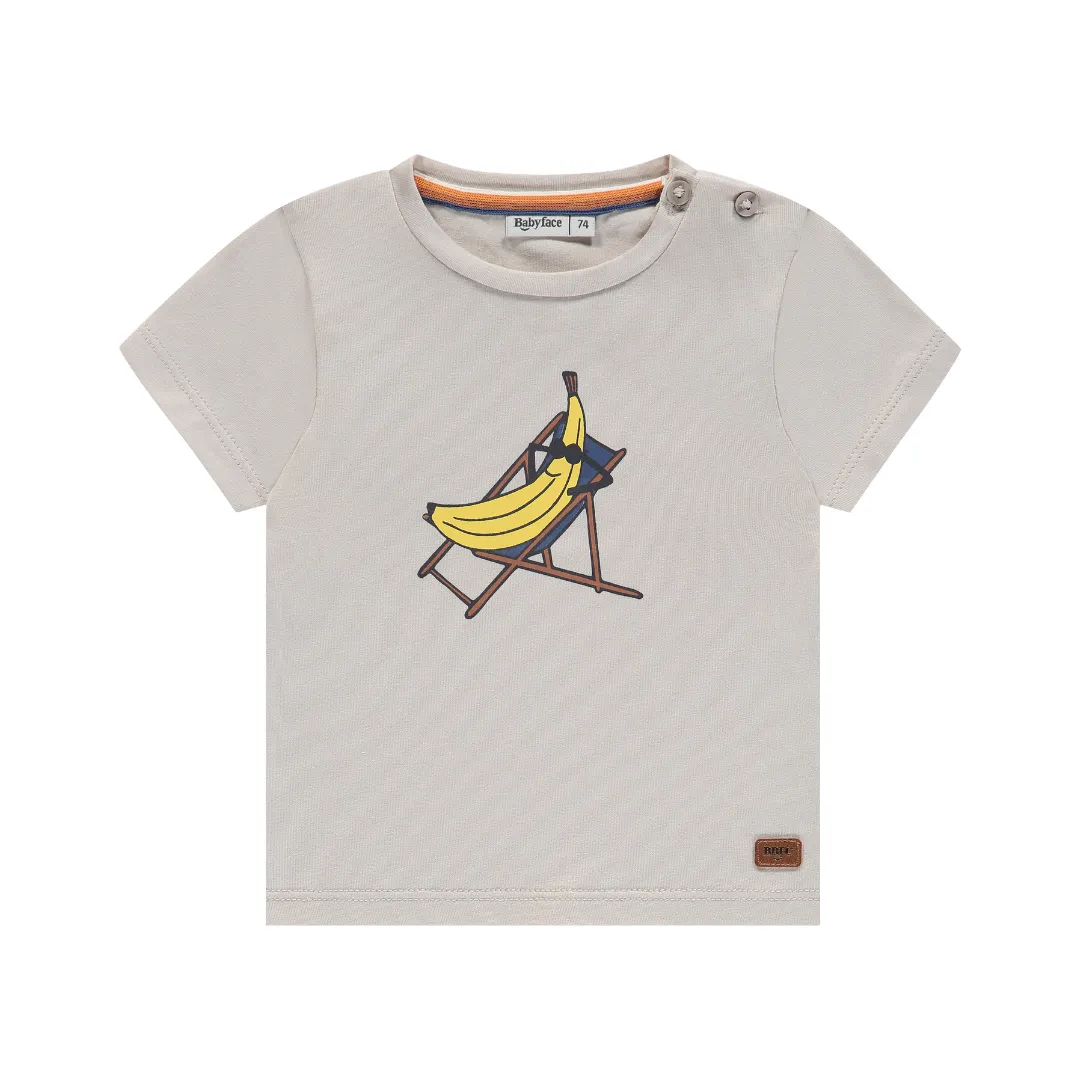 Baby Kurzarm Shirt - Entspannende Banane von Babyface