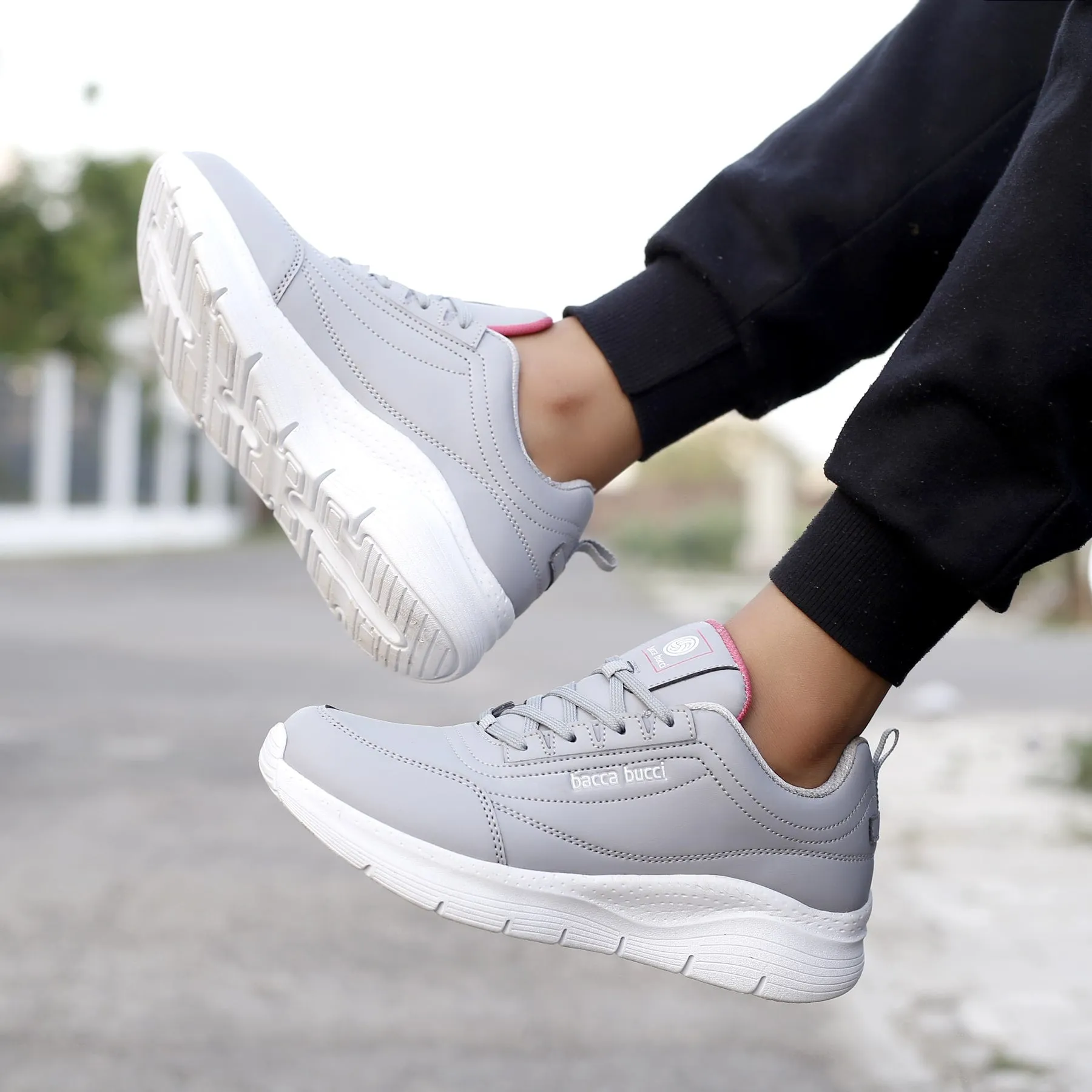Bacca Bucci AFTERBURN Damen Chunky Sneakers | Modische leichte Plateauschuhe mit dicker Sohle für den Casual-Look