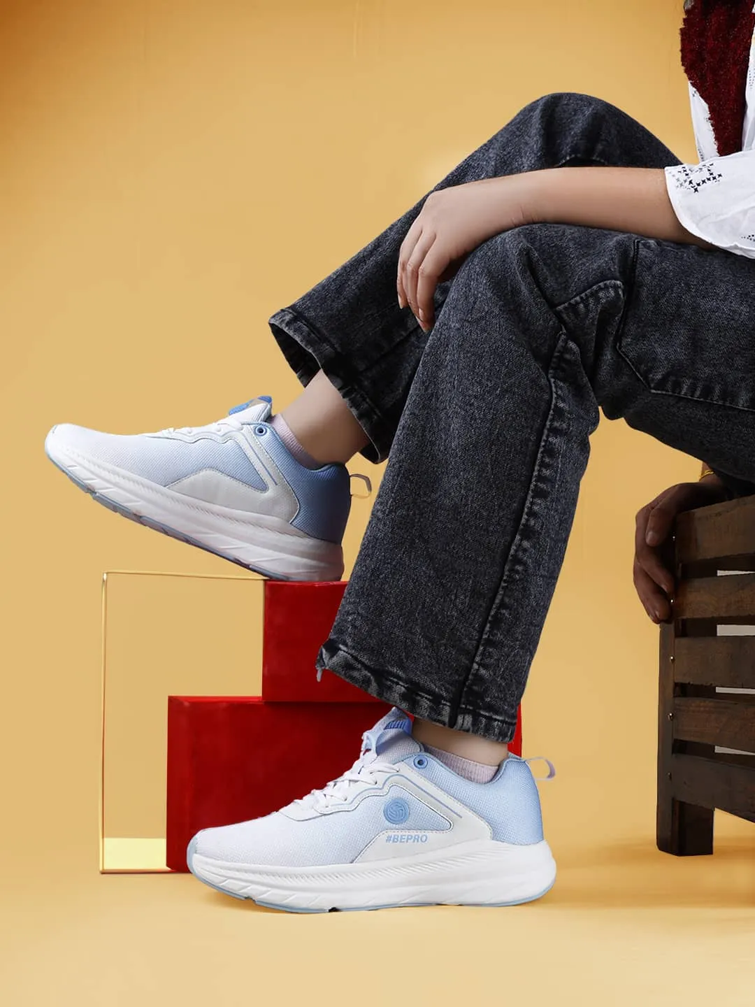 Bacca Bucci Nexus Damen-Sportschuhe mit dicker Sohle für Laufen und aktiven Sport