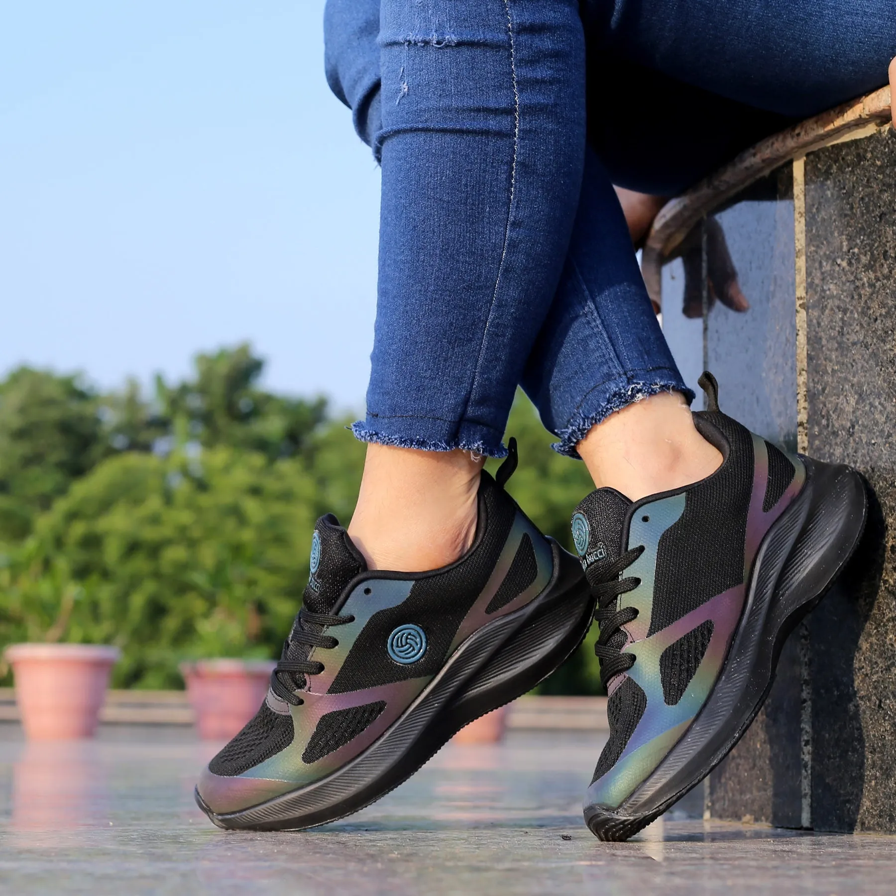 Bacca Bucci RAINBOW Damen Ganzjahres-Jogginghosen für Laufen, Gehen und Training im Fitnessstudio