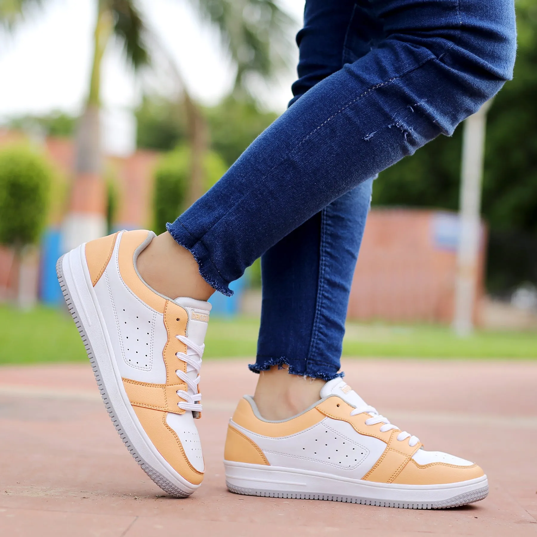 Bacca Bucci SOPHIA Flache Sneaker mit niedrigem Schaft für Damen