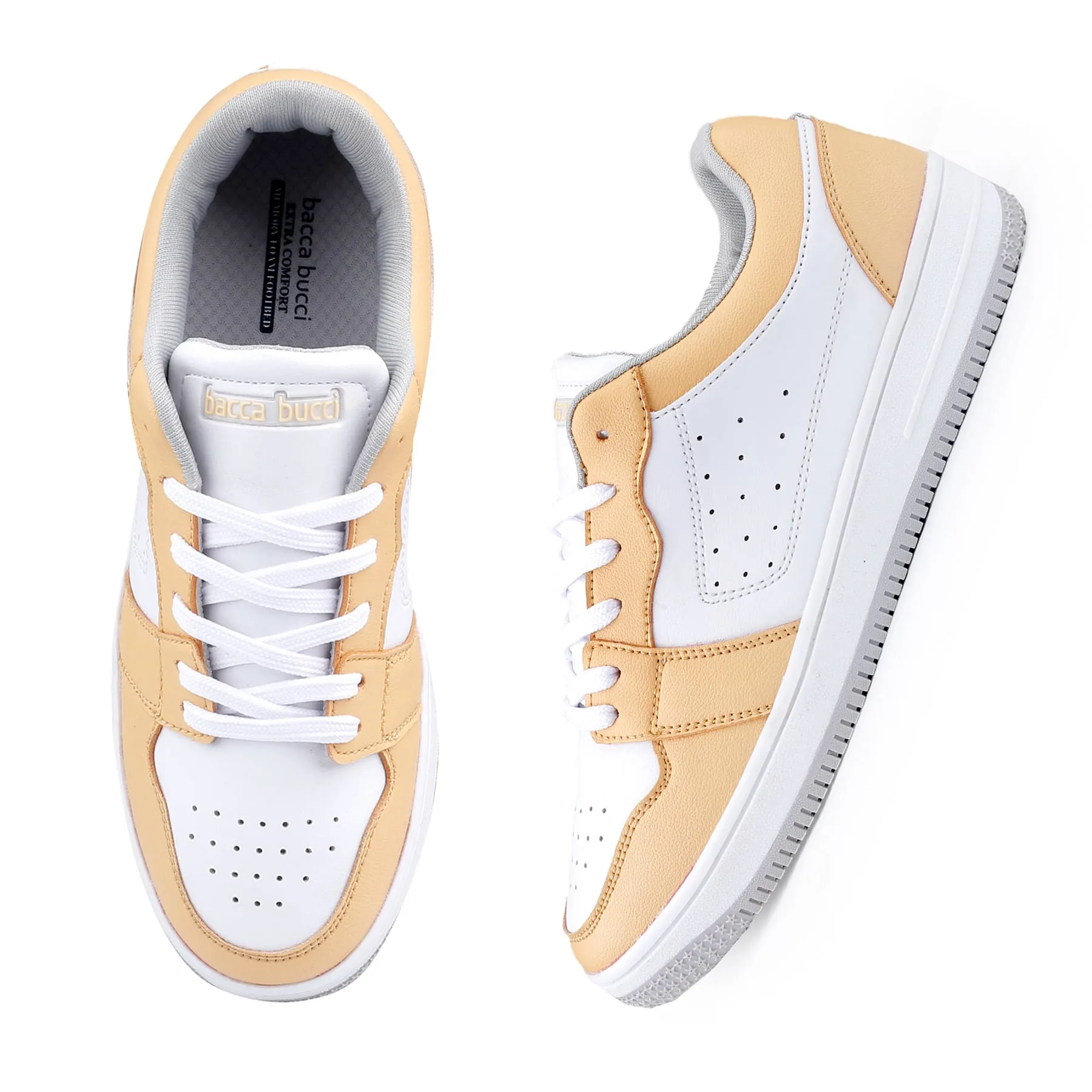 Bacca Bucci SOPHIA Flache Sneaker mit niedrigem Schaft für Damen