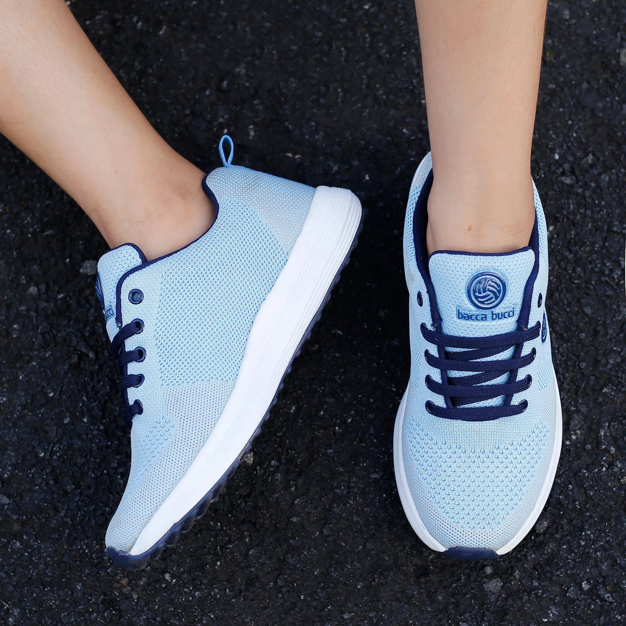 Bacca Bucci TOKYO Damen Laufschuhe | Grün/Olive Damen Sneakers für lässige Spaziergänge