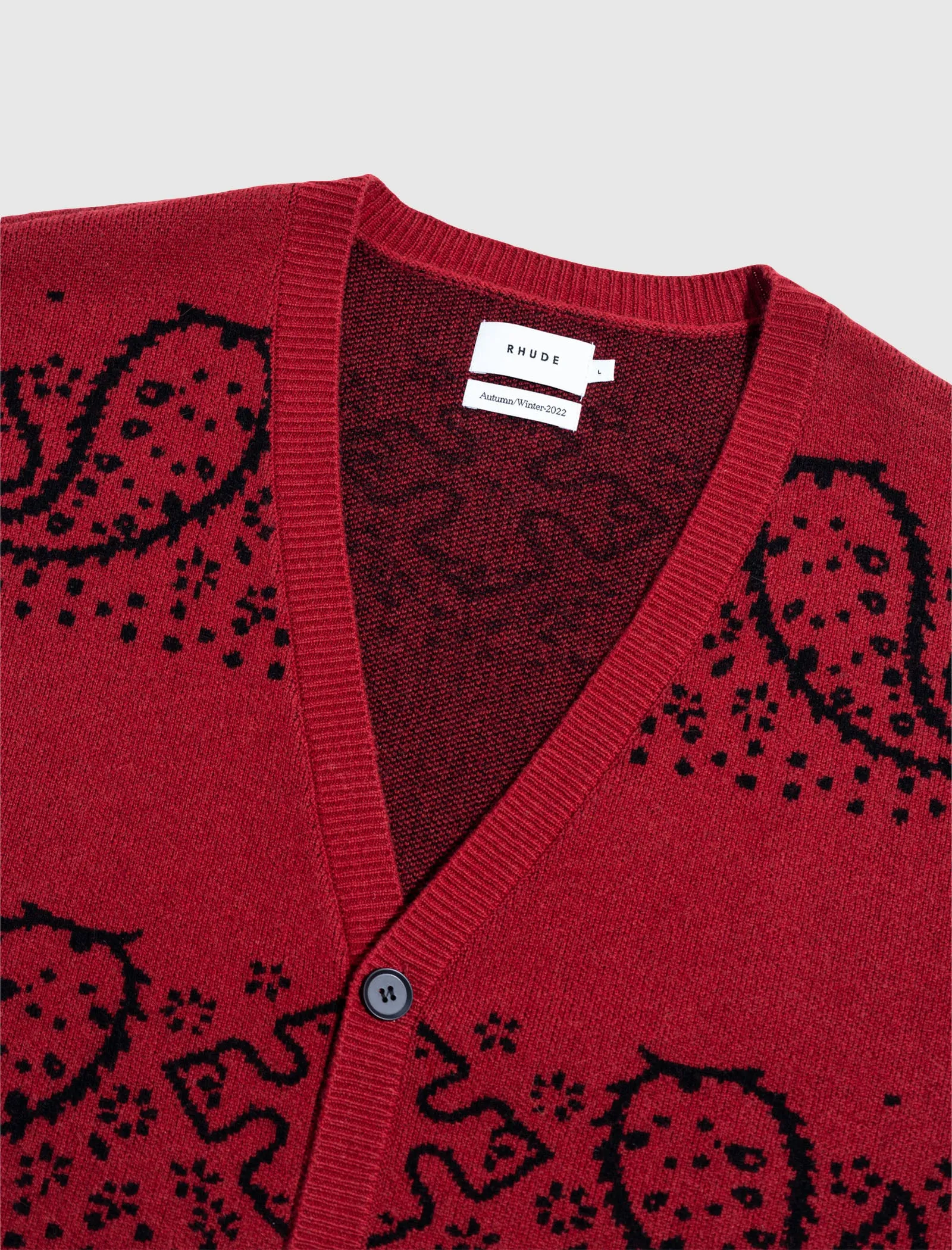 BANDANA STRICKCARDIGAN