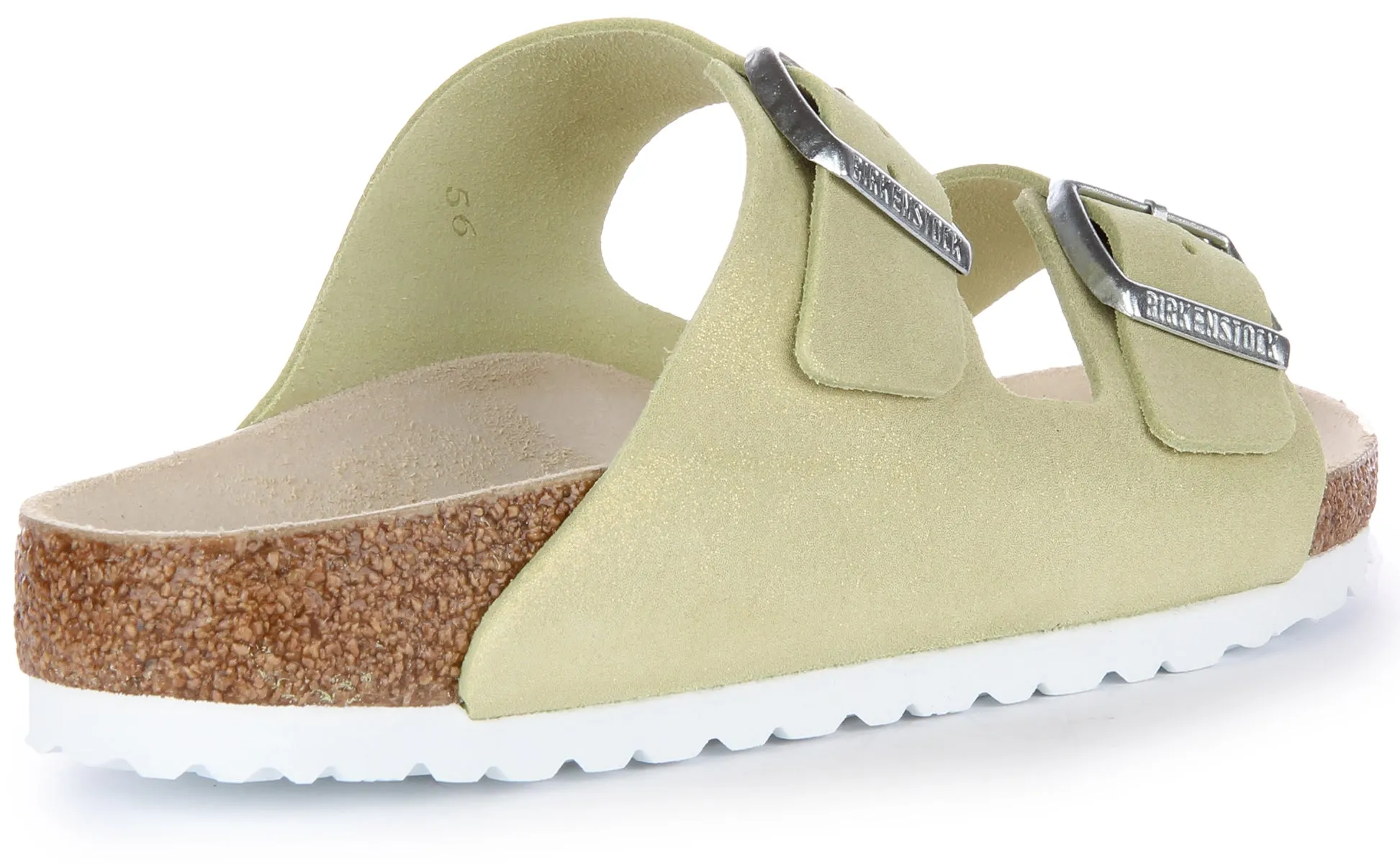Birkenstock Arizona Bs in Hellgrün | Schmal geschnittene Schuhe Birkenstock