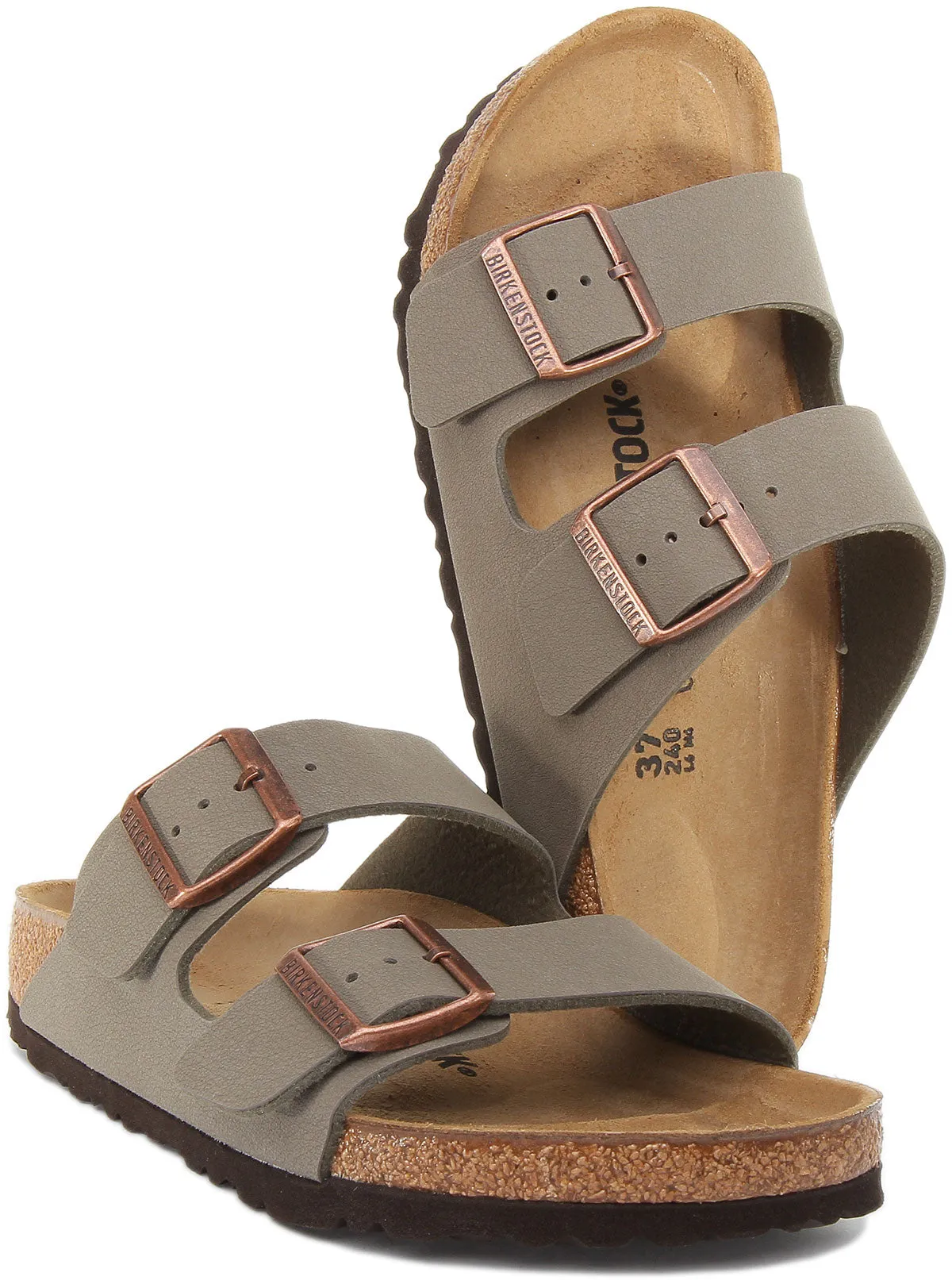 Birkenstock Arizona In Stone | Regular Fit Schuhe Birkenstock