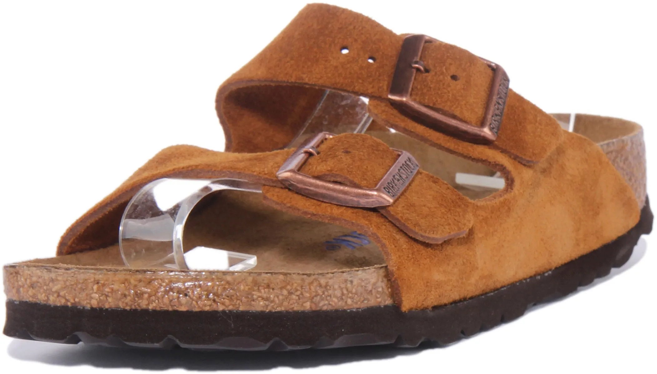 Birkenstock Arizona Sbf In Tan Für Damen | Schmal geschnittene Schuhe Birkenstock