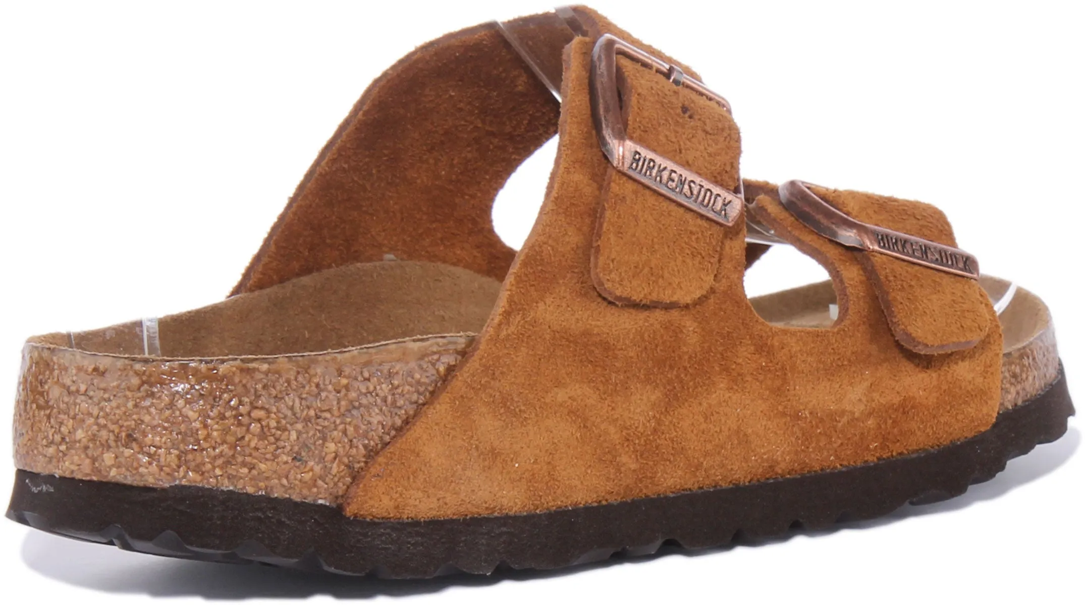 Birkenstock Arizona Sbf In Tan Für Damen | Schmal geschnittene Schuhe Birkenstock