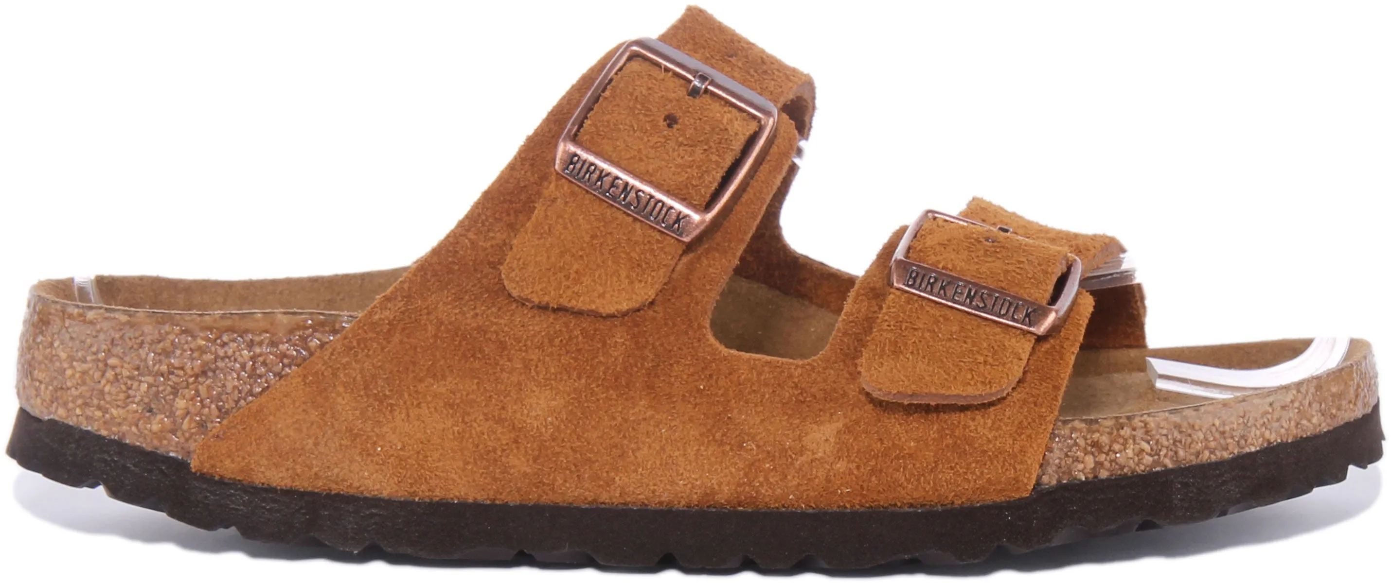 Birkenstock Arizona Sbf In Tan Für Damen | Schmal geschnittene Schuhe Birkenstock