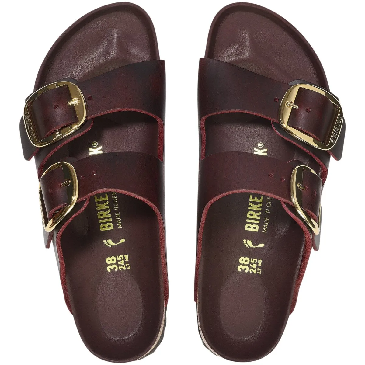 Birkenstock Damen Arizona Big Buckle Zinfandel Ölleder