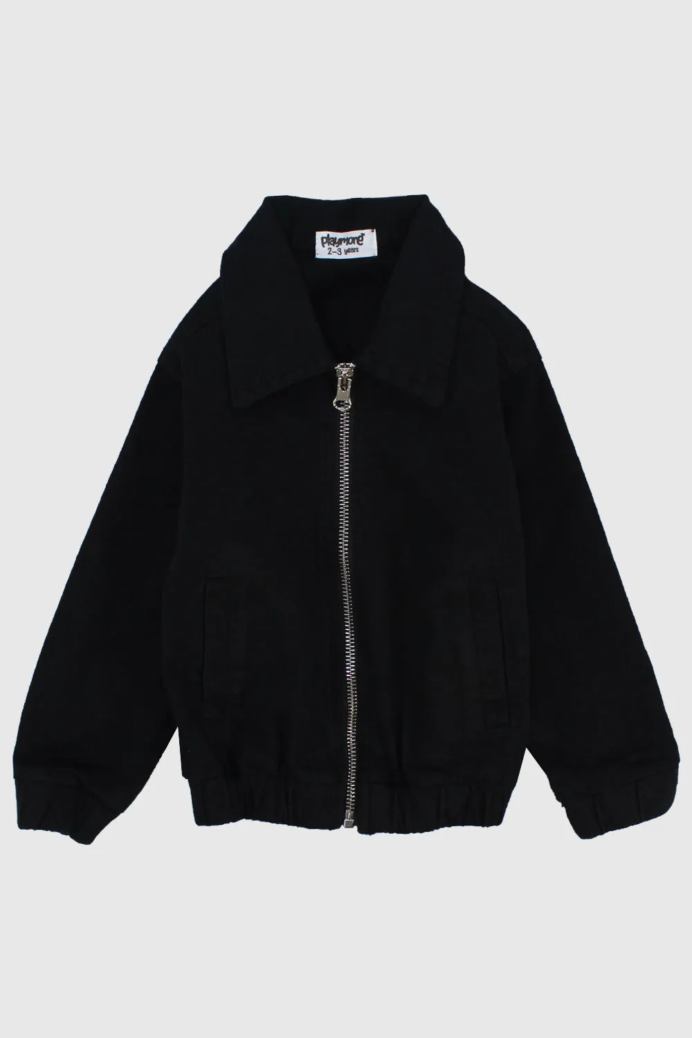 Schwarze Langarmjacke