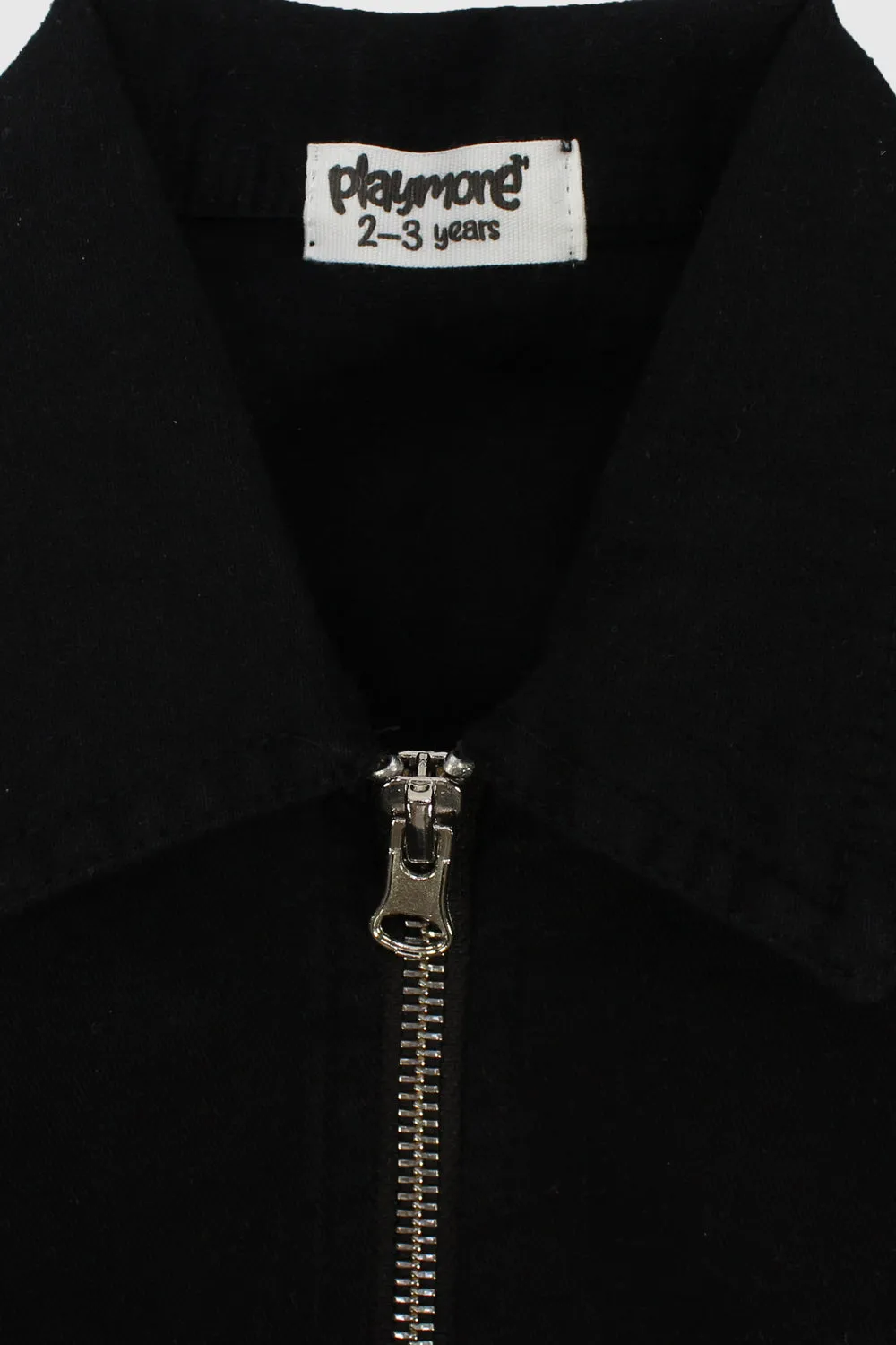 Schwarze Langarmjacke