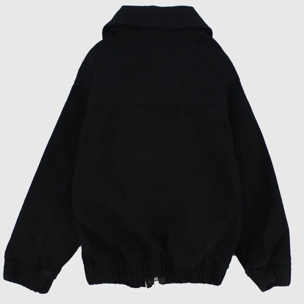 Schwarze Langarmjacke