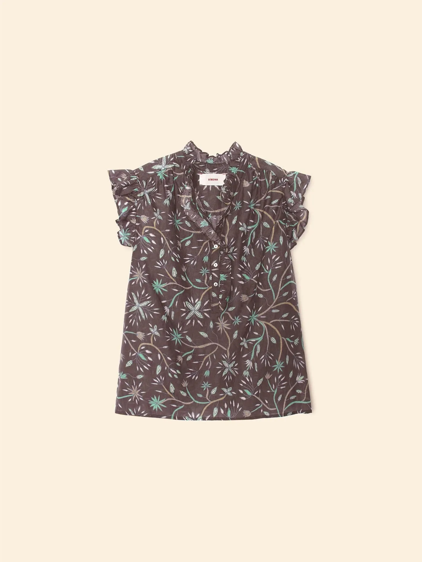 Bluse X5wlp001 Brenna X5wlp001 Grafit-Minze