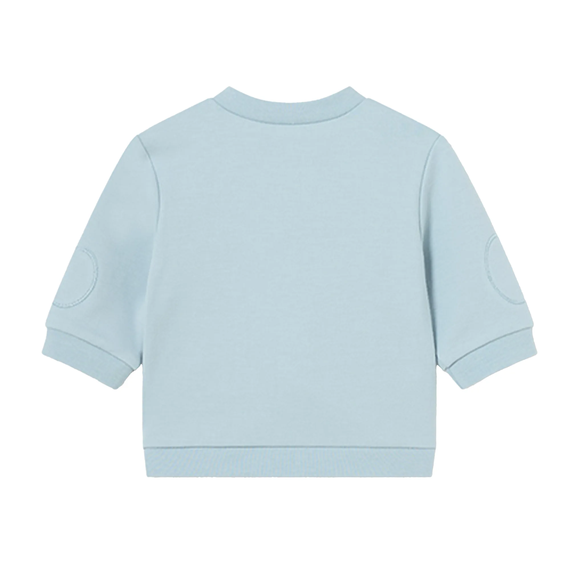 Blaues 3-teiliges Hoodie-Set mit Reißverschluss