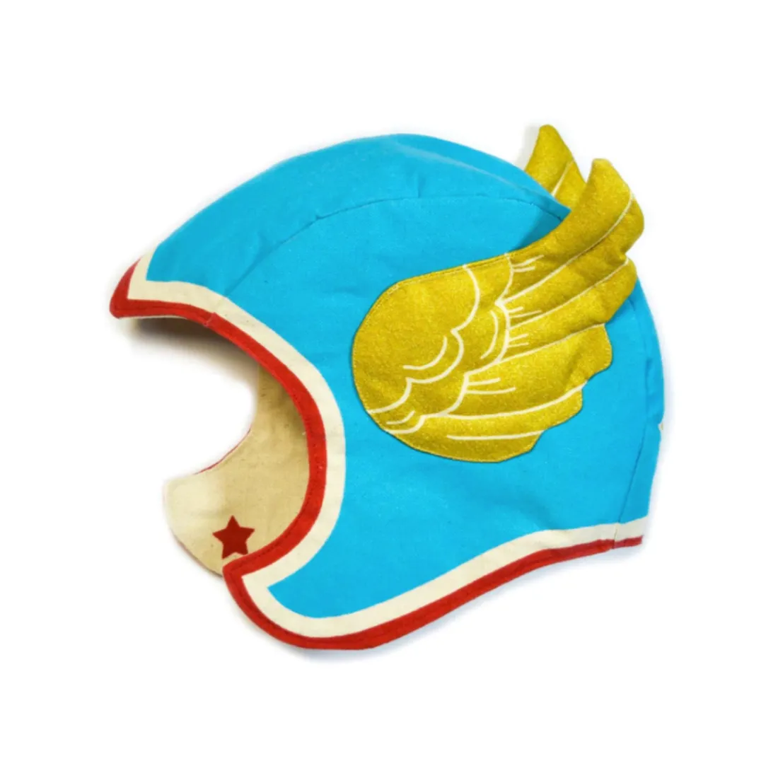Blaues Umhang- und Hut-Heldenset von Lovelane Designs