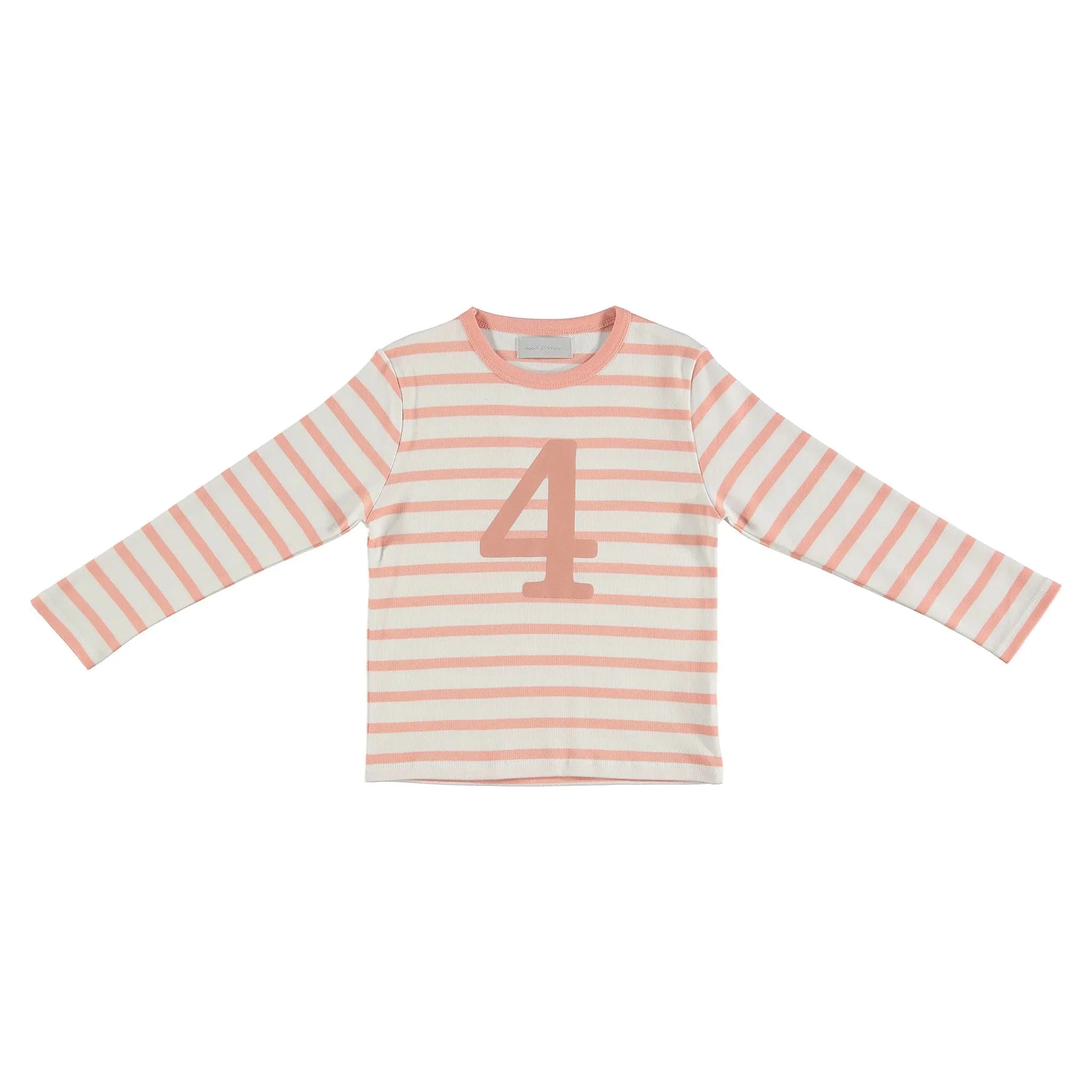 Bob   Blossom: Nummer T-Shirt - Garnelenfarbe