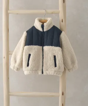 Borg Jacke - Beige Babykids Mamas & Papas