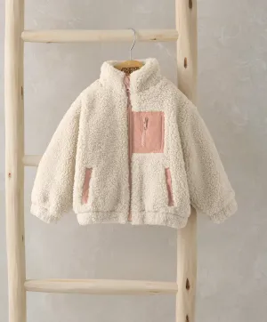 Borg Jacke - Beige Babykids Mamas & Papas